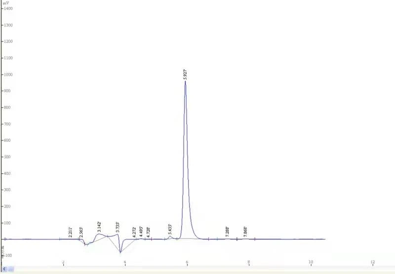 Testing Chromatogram